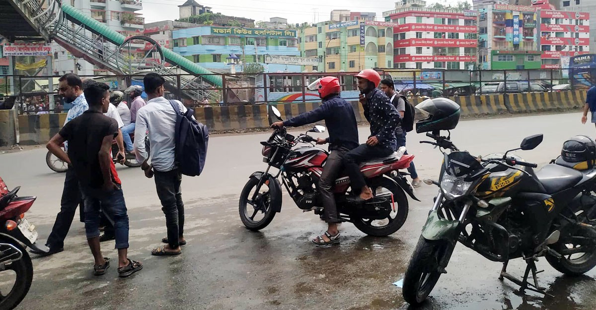 অ্যাপে নয় কন্ট্রাক্টে যাচ্ছে বাইক