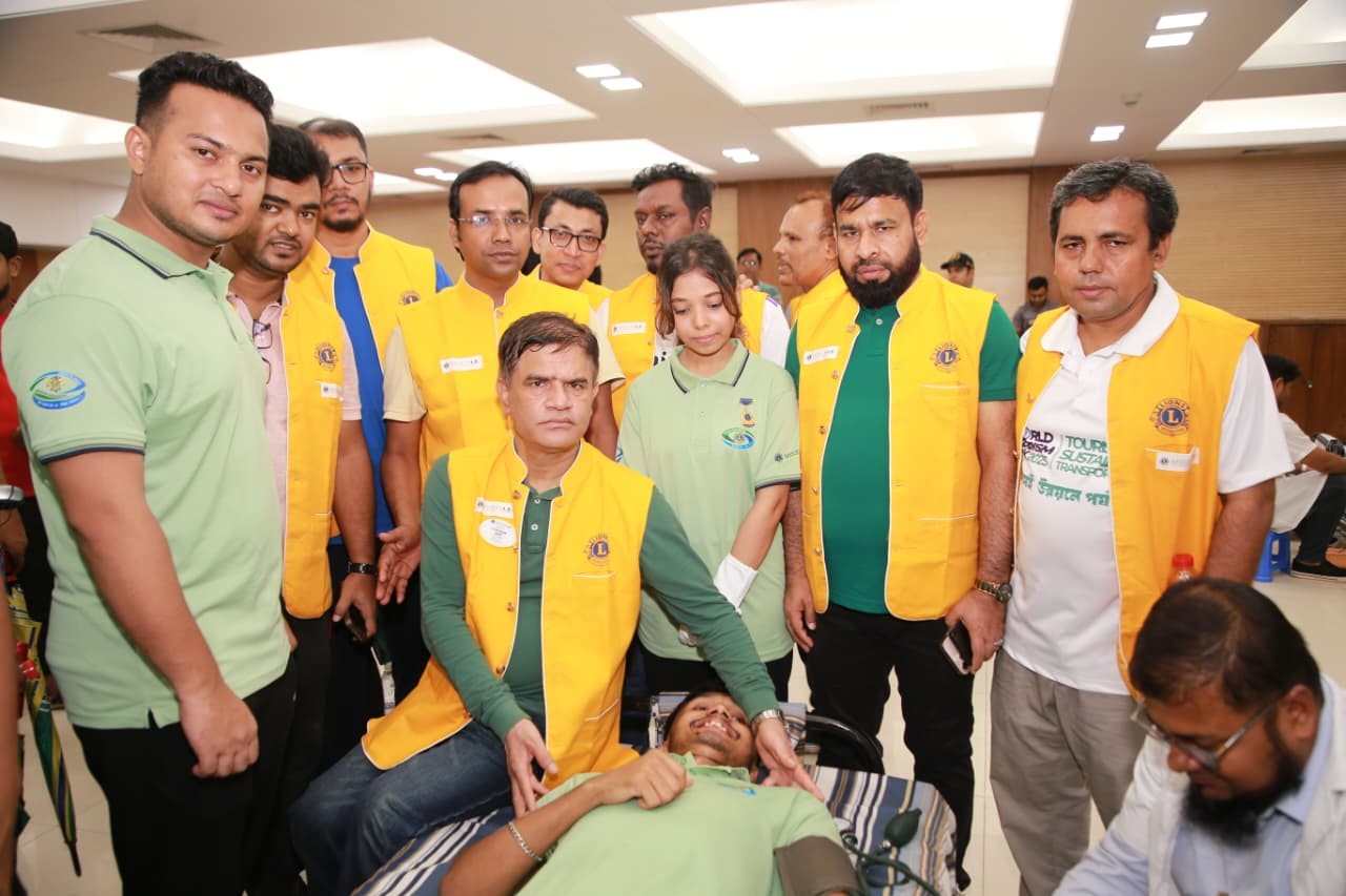 বিশ্ব লায়ন্স সেবা দিবস ও অক্টোবর সেবা কর্মসূচীর উদ্বোধন