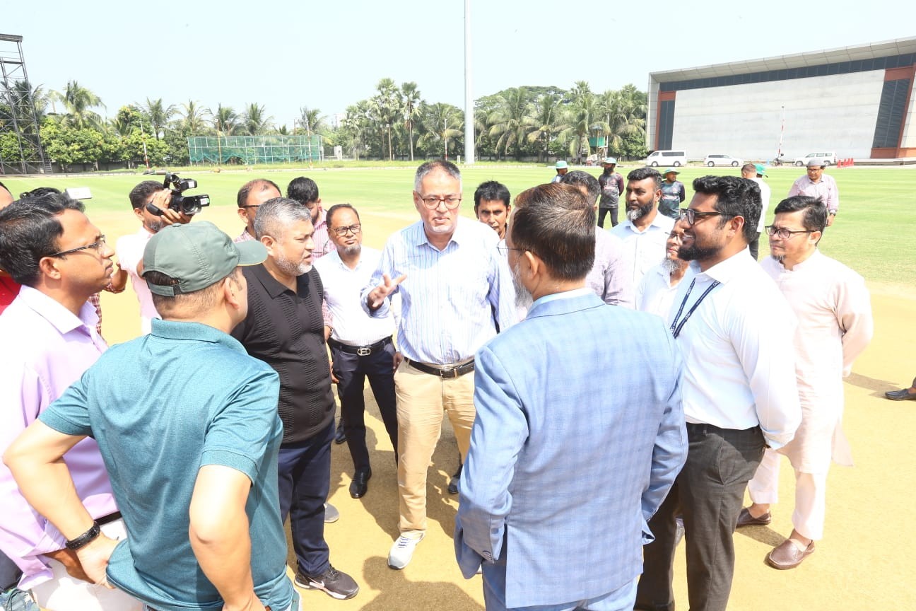 আনভীর ক্রিকেট স্টেডিয়ামের সুযোগ-সুবিধায় সন্তুষ্ট বিসিবি